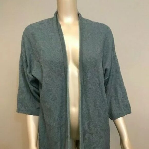 Dana Buchman Open Wrap Cardigan - Picture 4 of 7